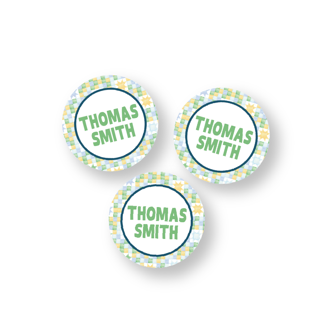 Camp Blue No. 2 Stickers