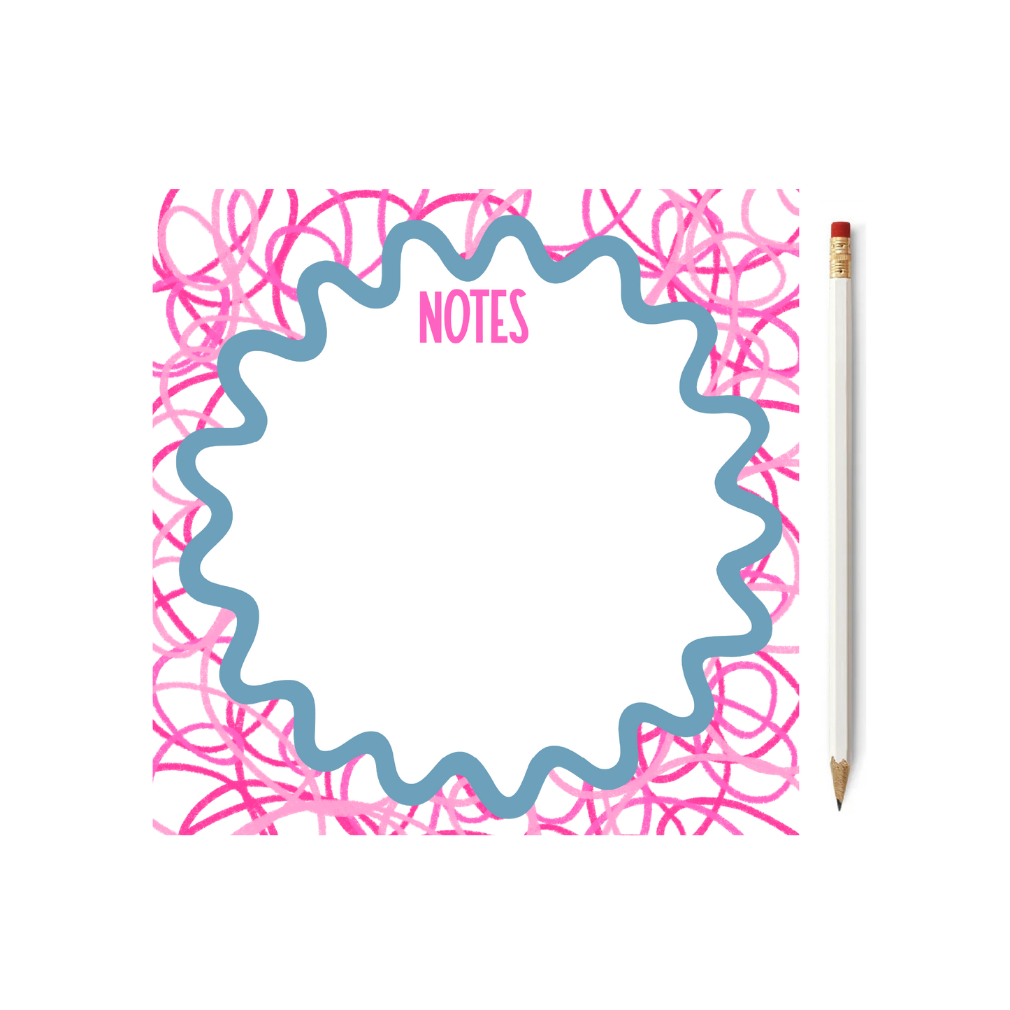 Doodles Square 8" Notepad