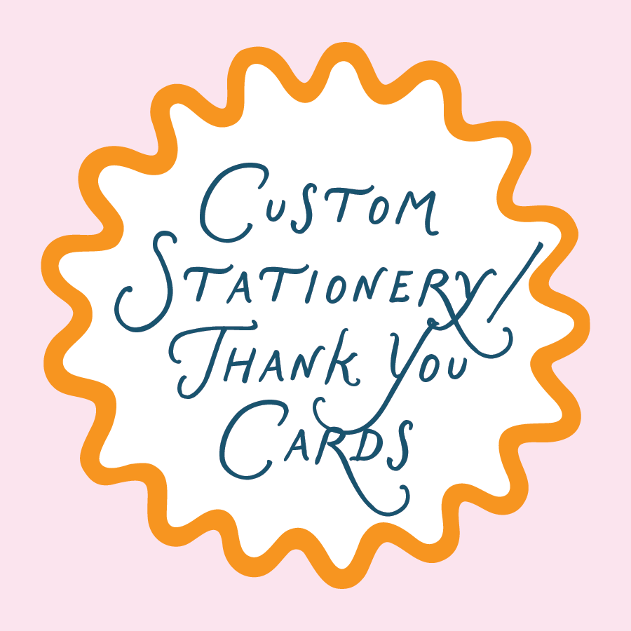 Custom Stationery/Thank You Cards