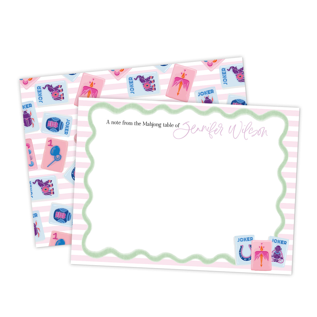 From the Mahjong Table Stationery