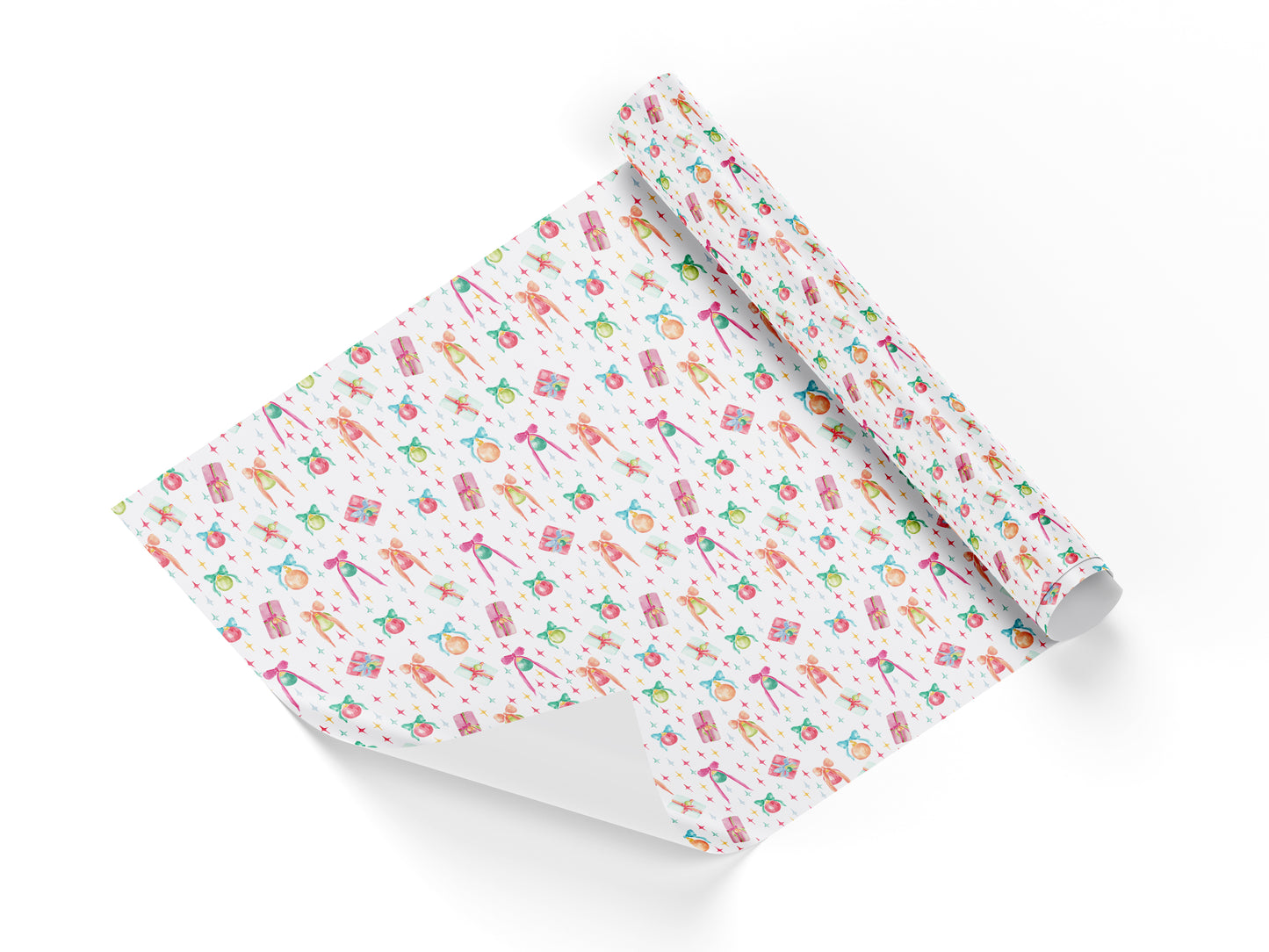 Ornaments Wrapping Paper Sheets