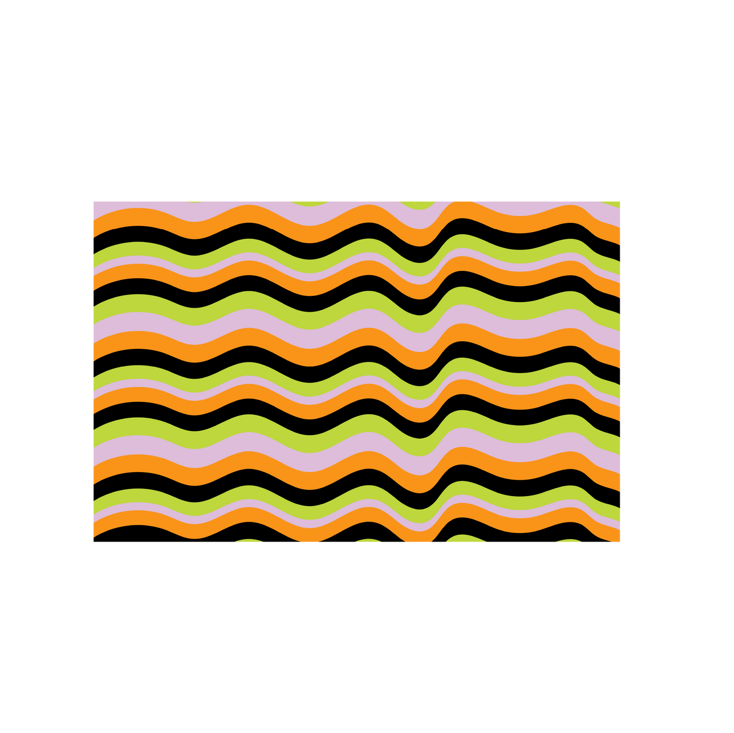 Halloween Squiggle Check Party Placemats