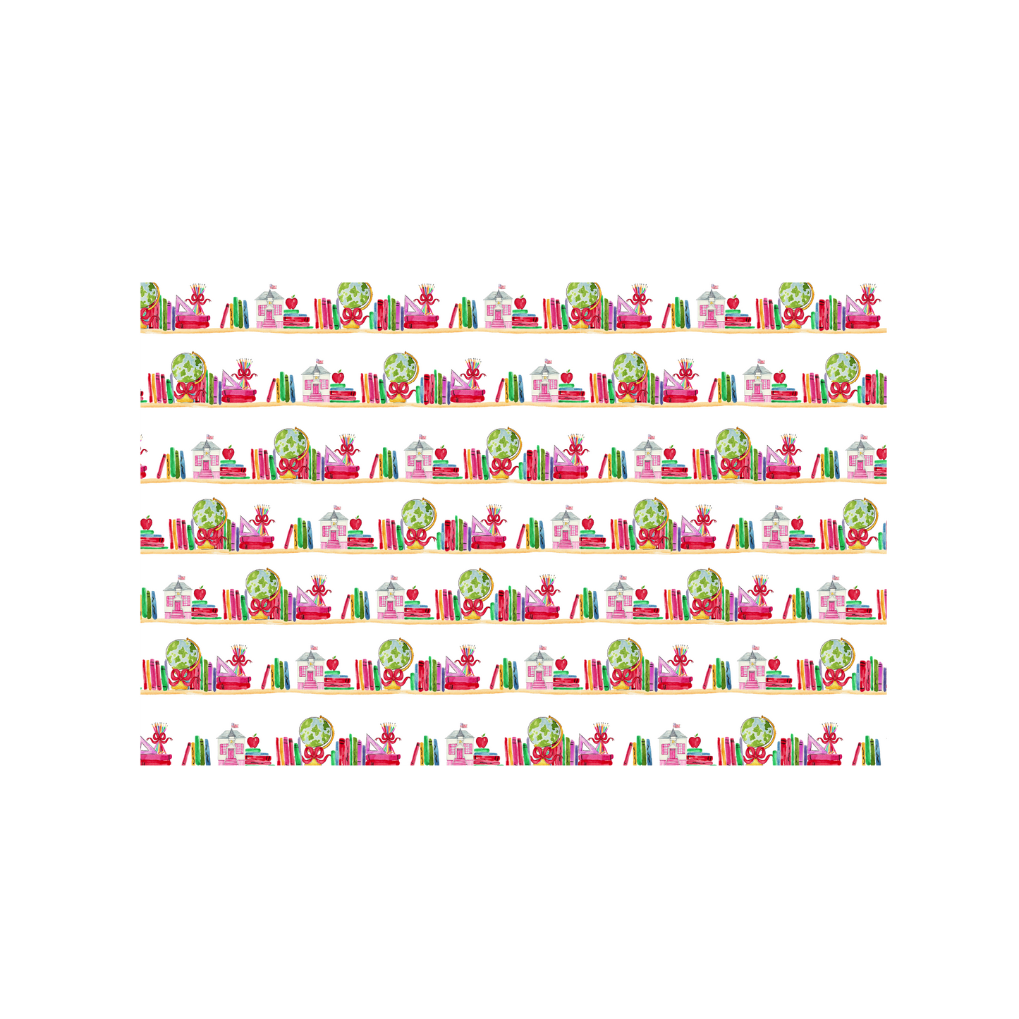 Back to School Shelves Party Placemats