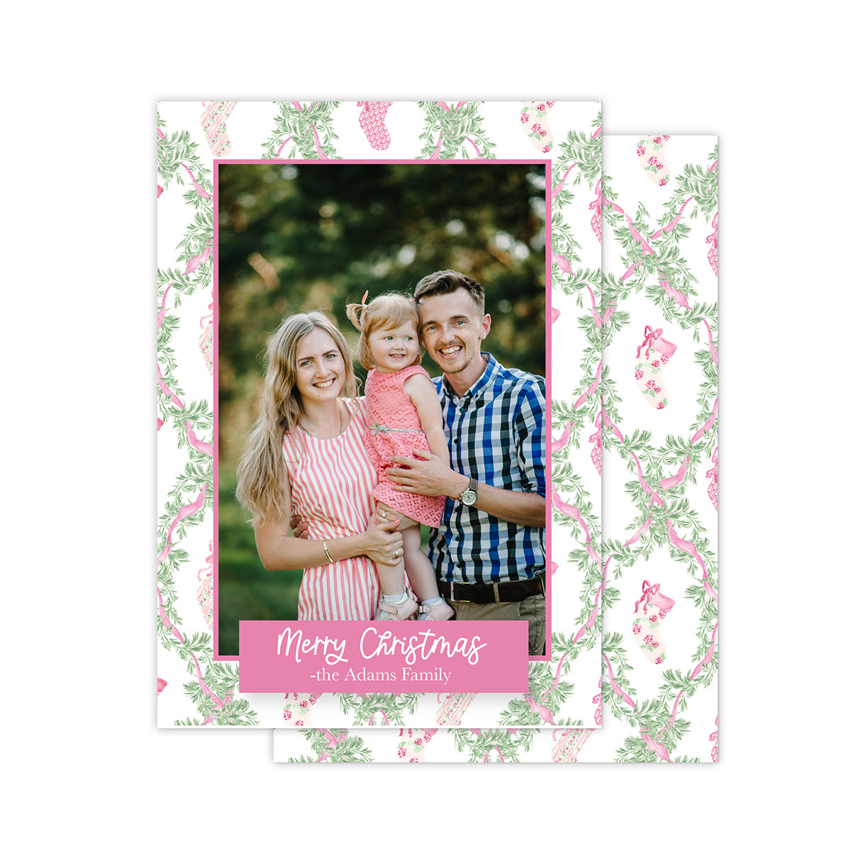 Love Shack Stockings Christmas Cards