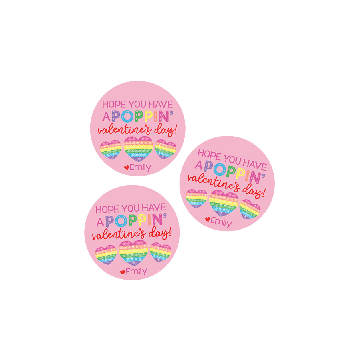 Hope you have a Poppin' Valentines Day Stickers