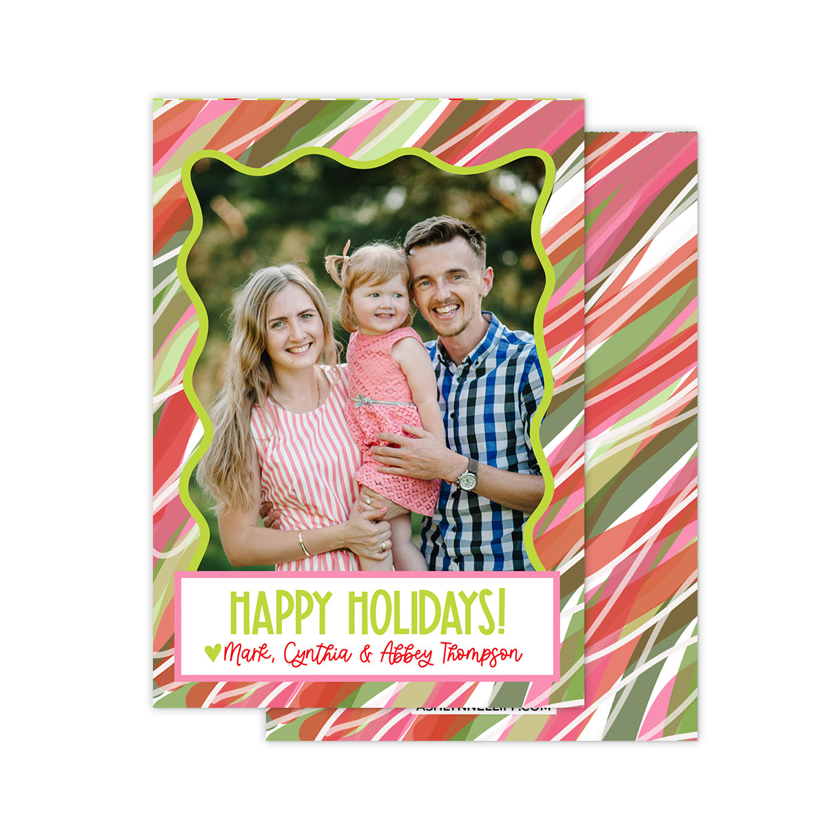 Wavy Christmas Cards