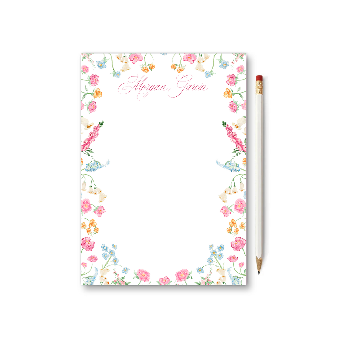 Floral Notepad