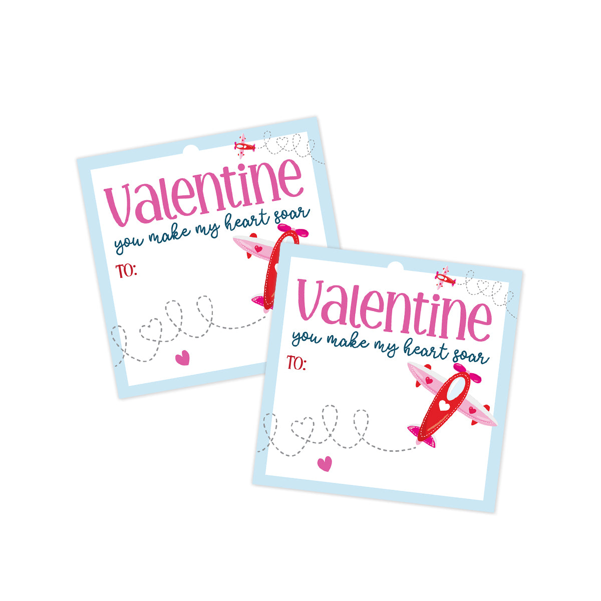 You Make my Heart Soar Valentines Tag