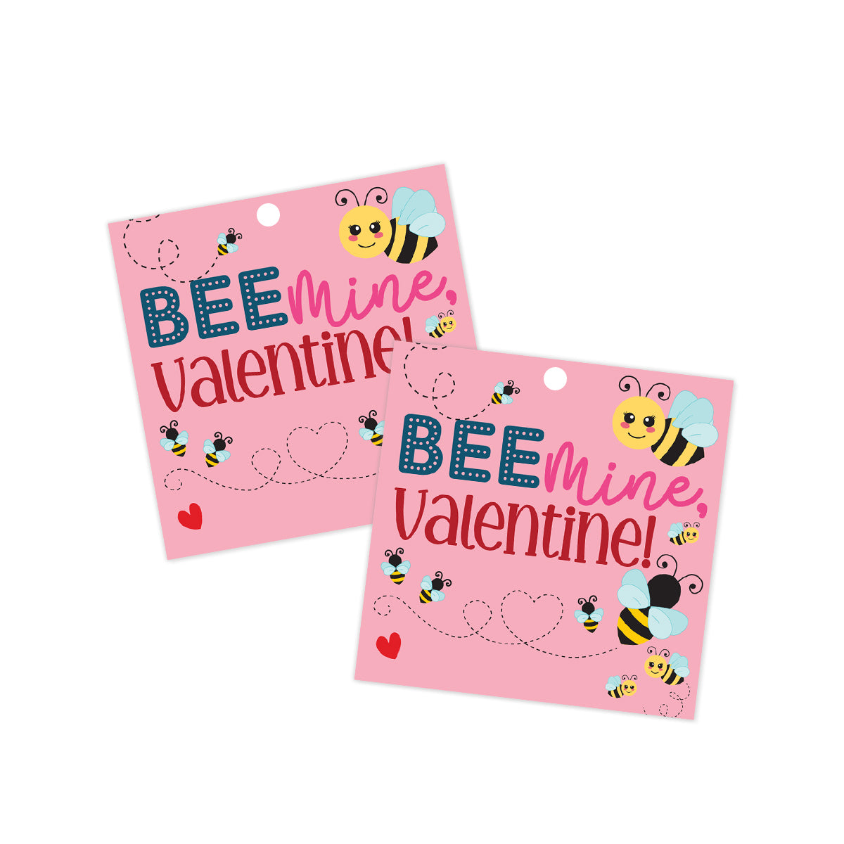 Bee Mine Valentines Tag