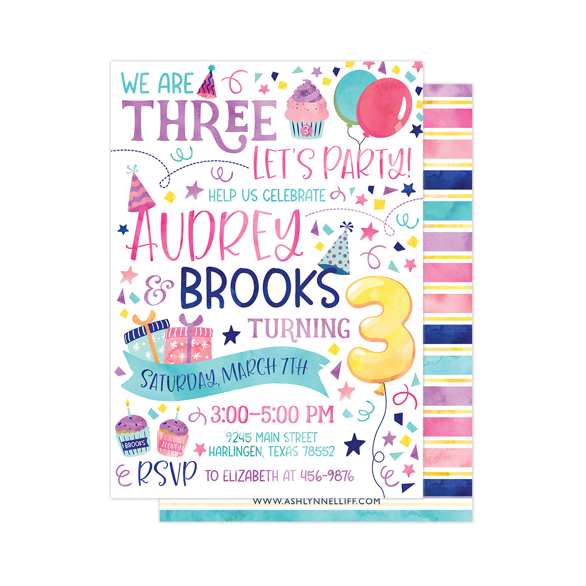 Birthday Fun Party Invitation