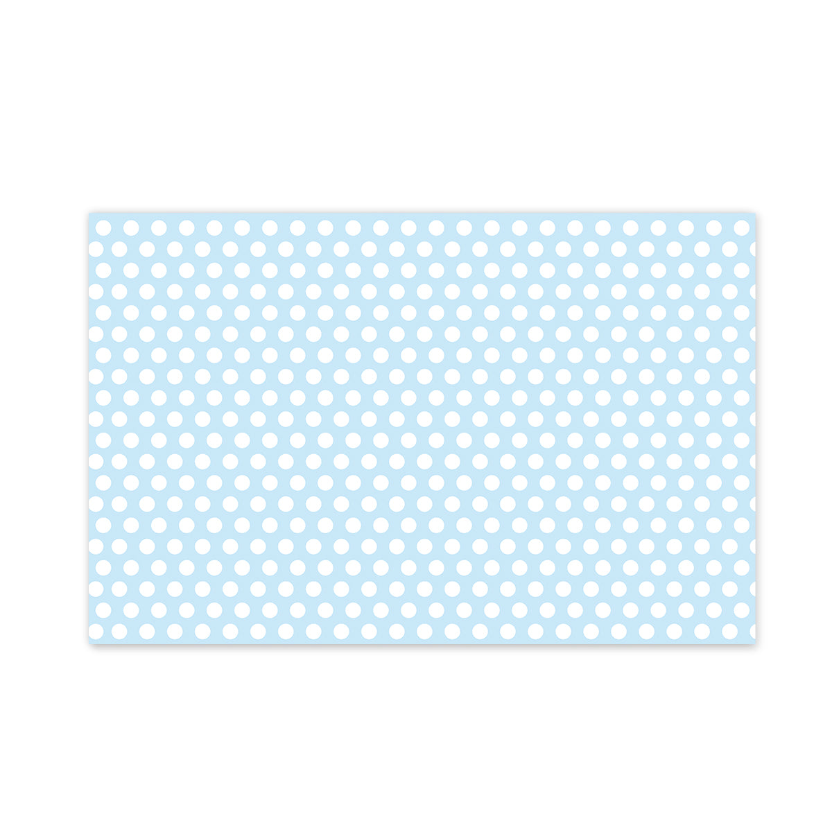 Blue Polka Dot Party Placemat