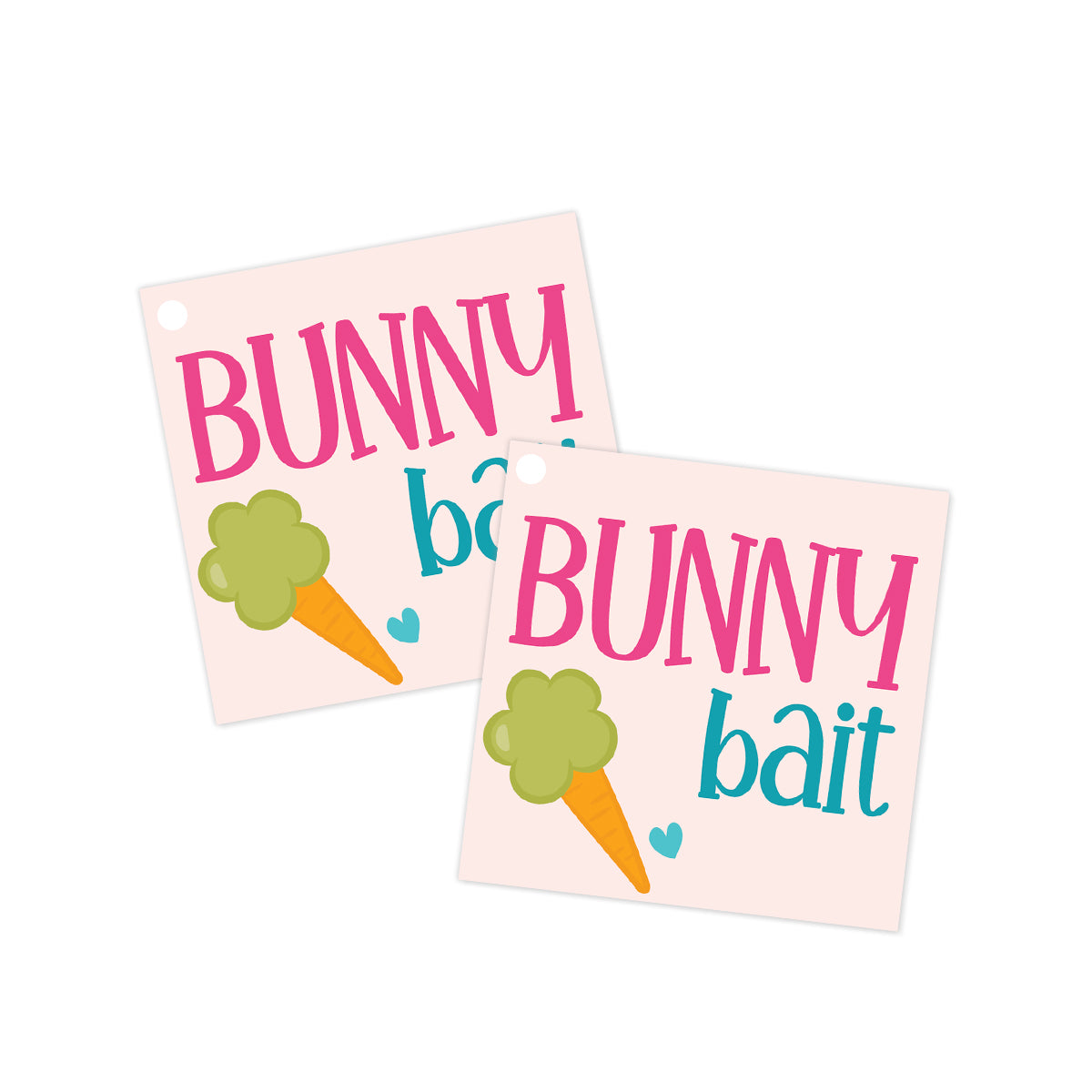 Bunny Bait (Carrot) Gift Tag