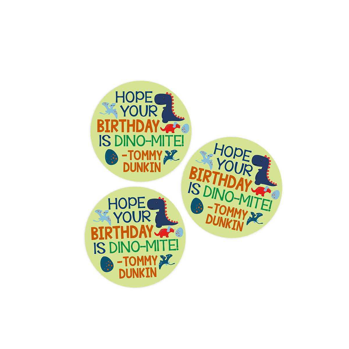Dinosaur Stickers