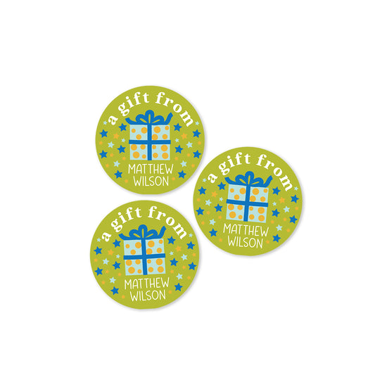 Birthday Gift Stickers