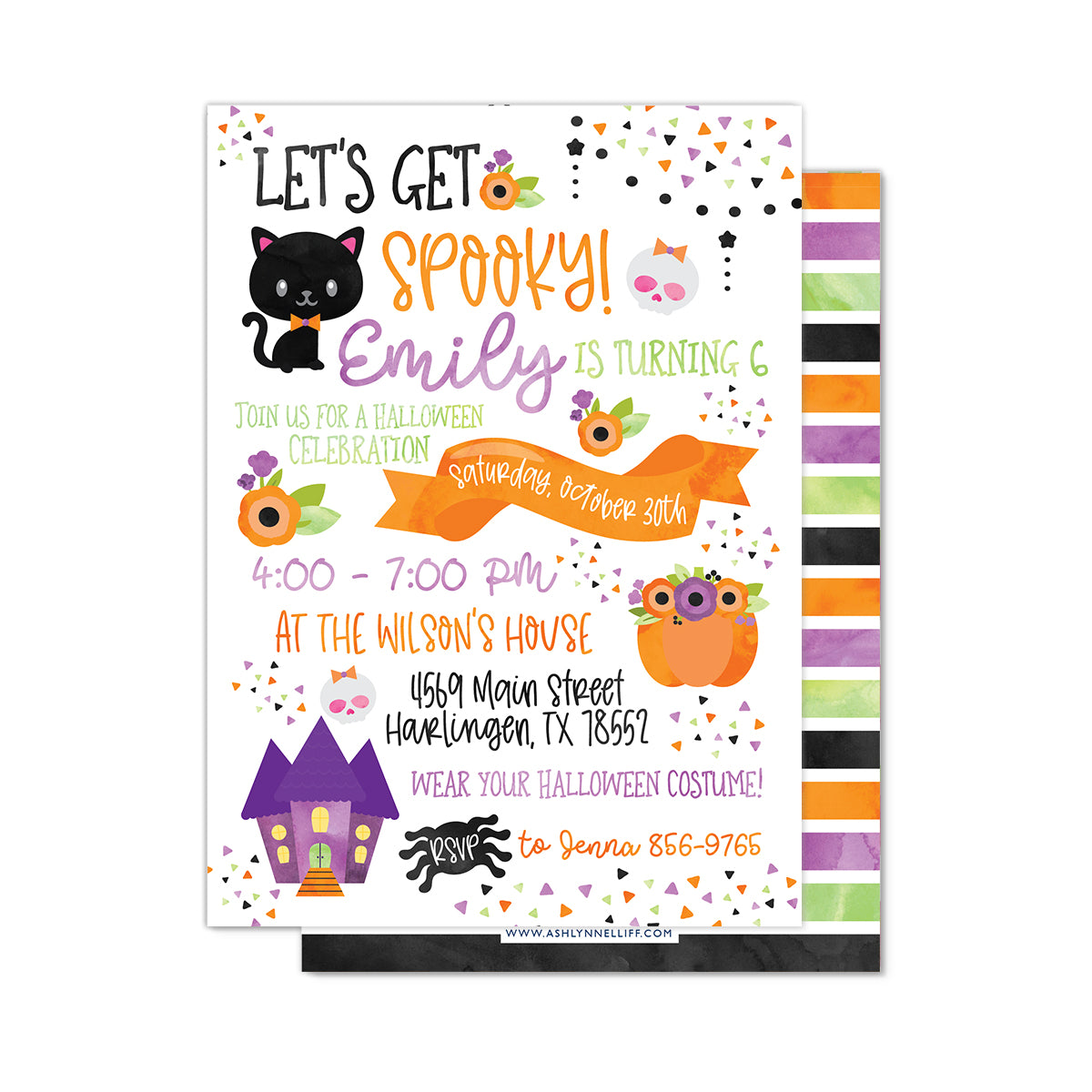 Halloween Fun Party Invitation