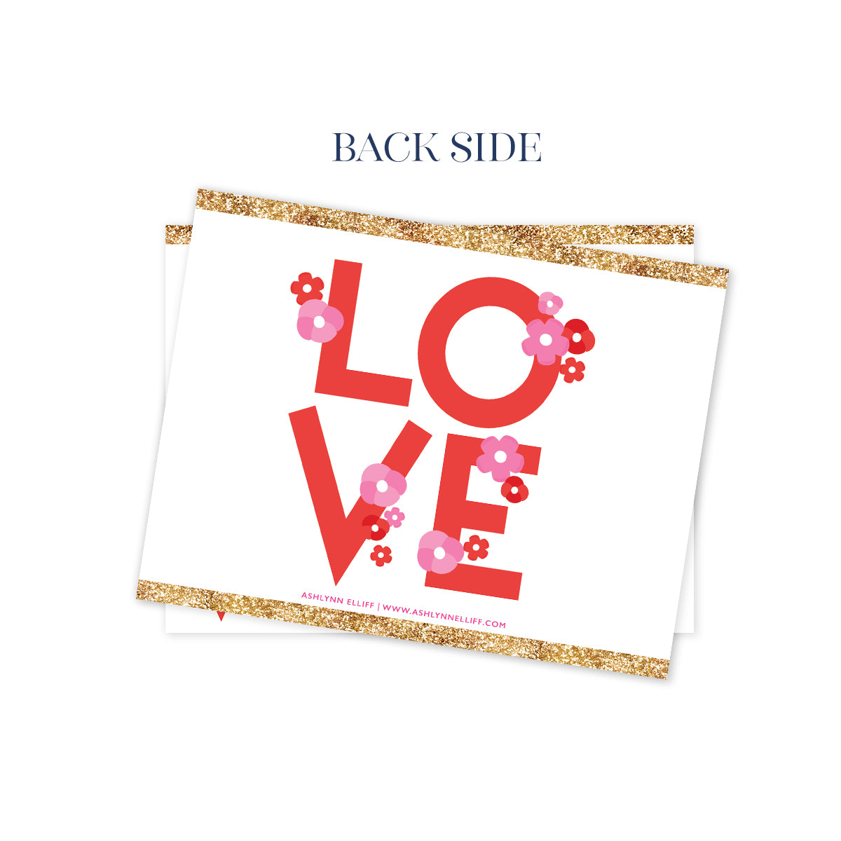 Love & Glitter Valentines Day Stationery
