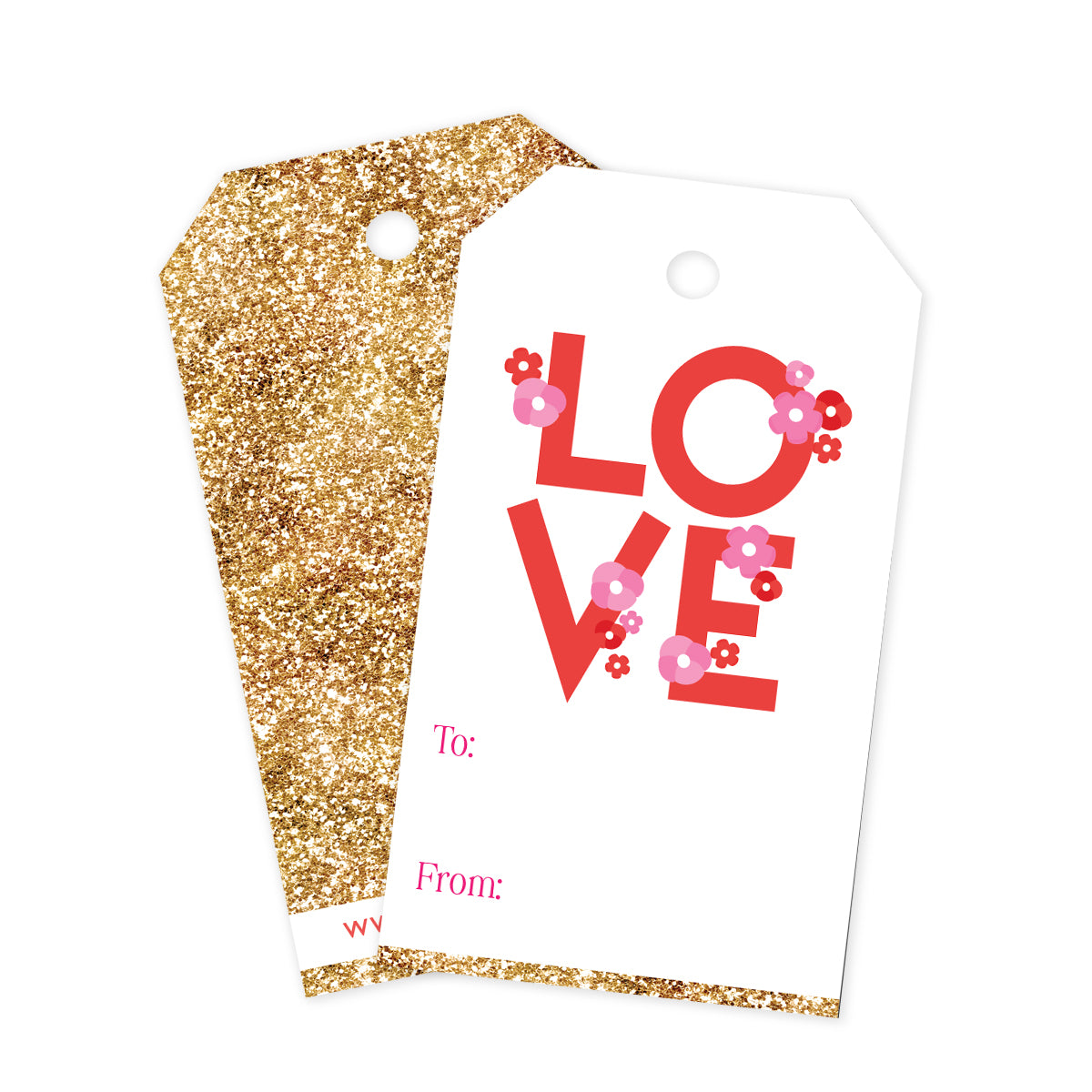 Love & Glitter Gift Tags