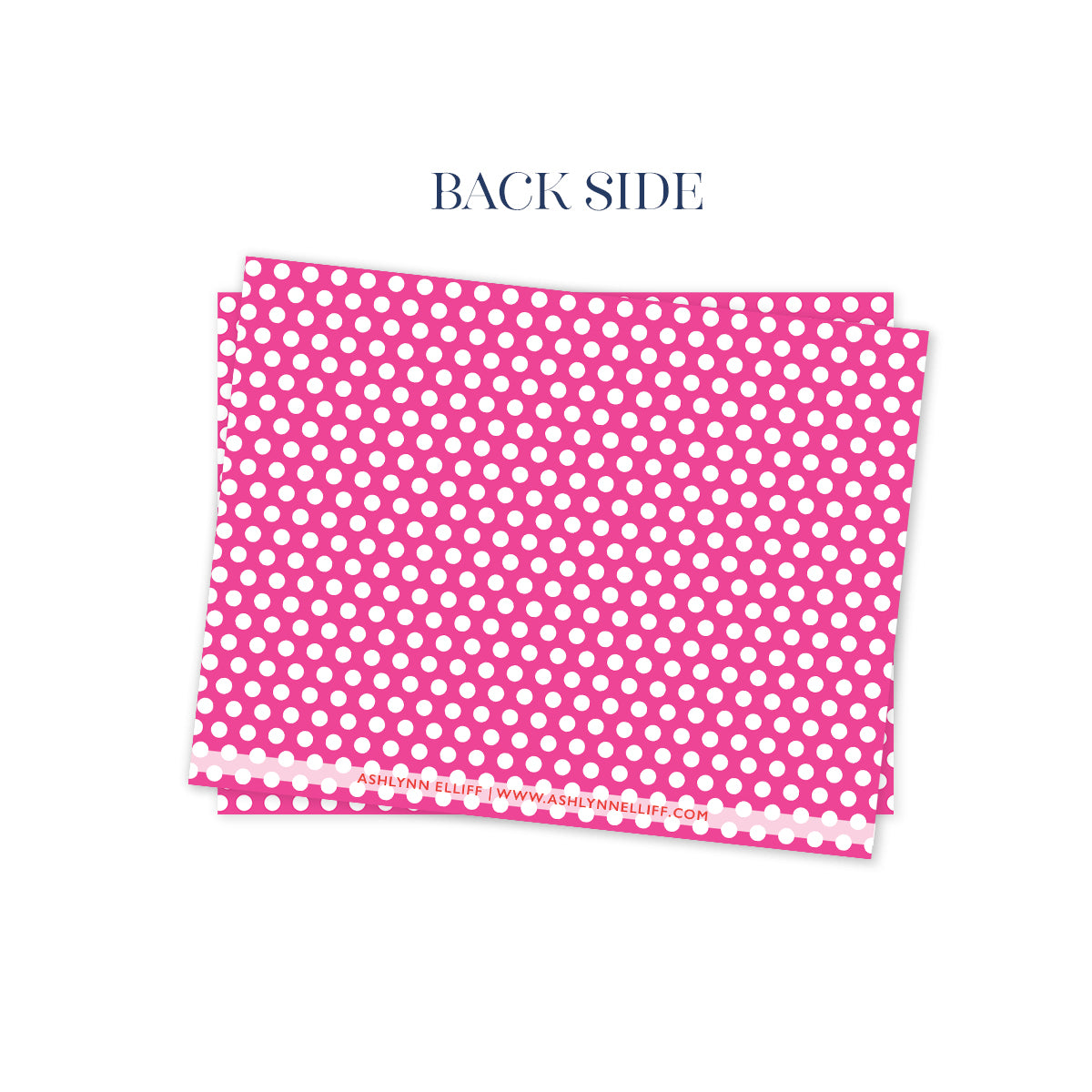 Pink Polka Dot Valentines Day Stationery