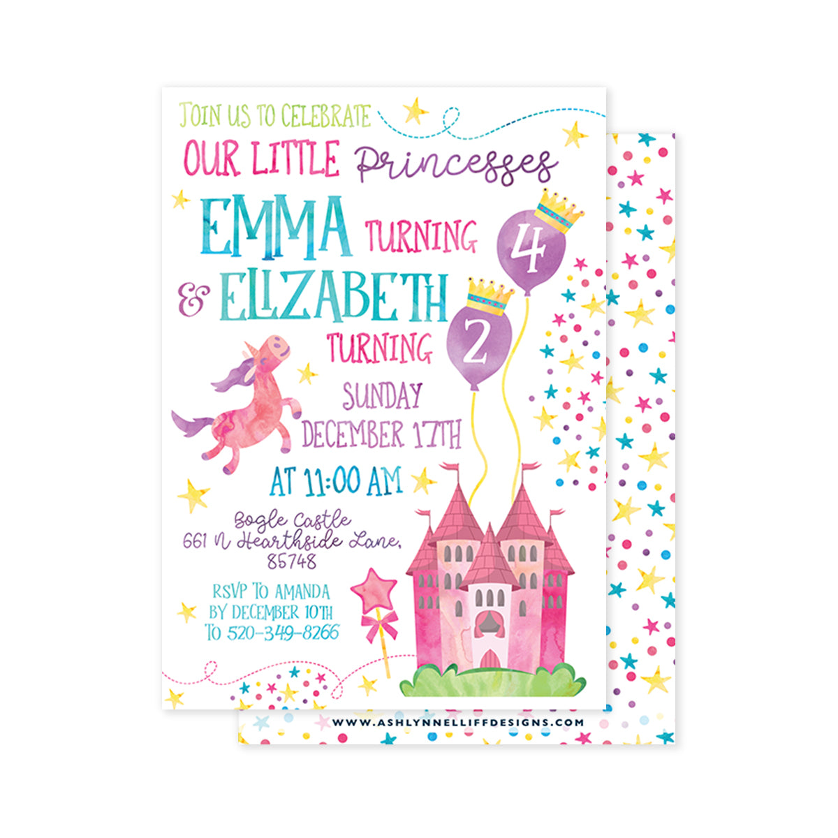 Fairytale Party Invitation