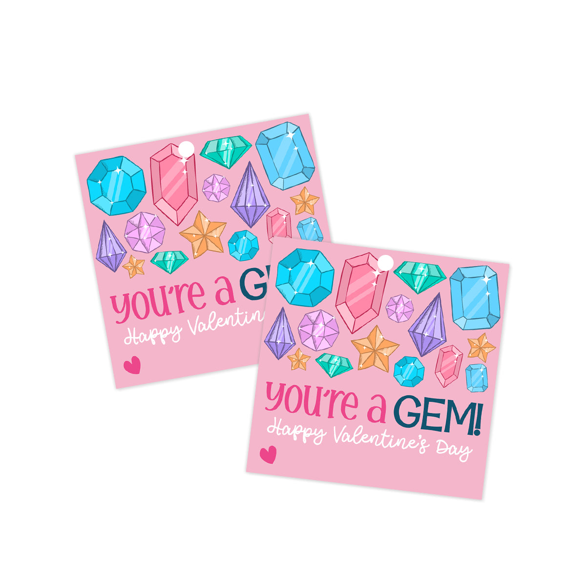 You're a Gem Valentines Tag