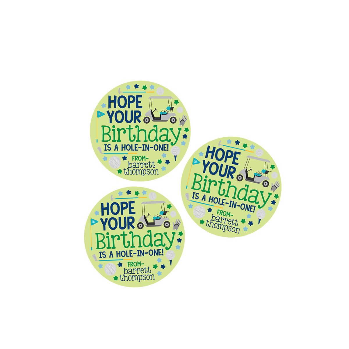 Golf Stickers