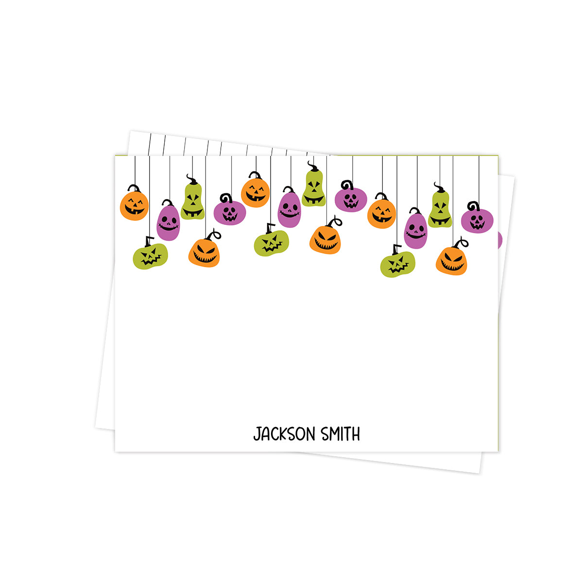 Hanging Pumpkins Stationery