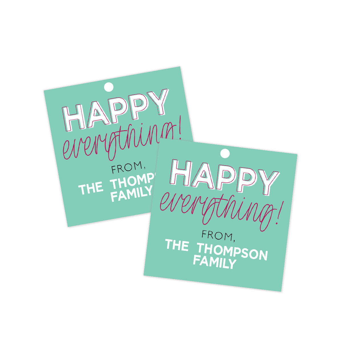 Happy Everything Gift Tag