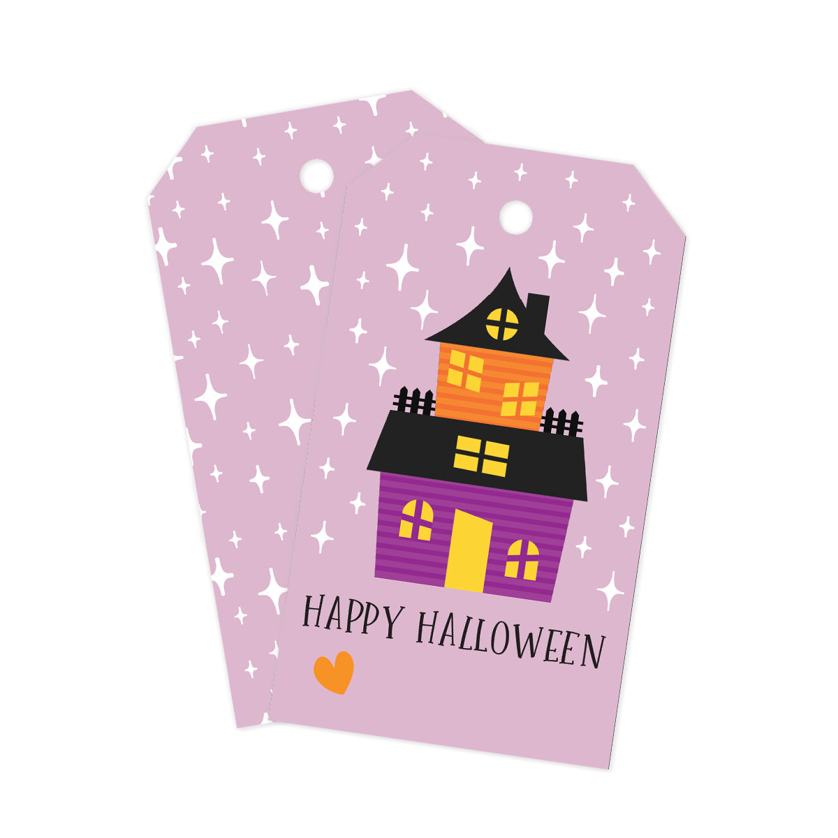 Haunted House Gift Tags