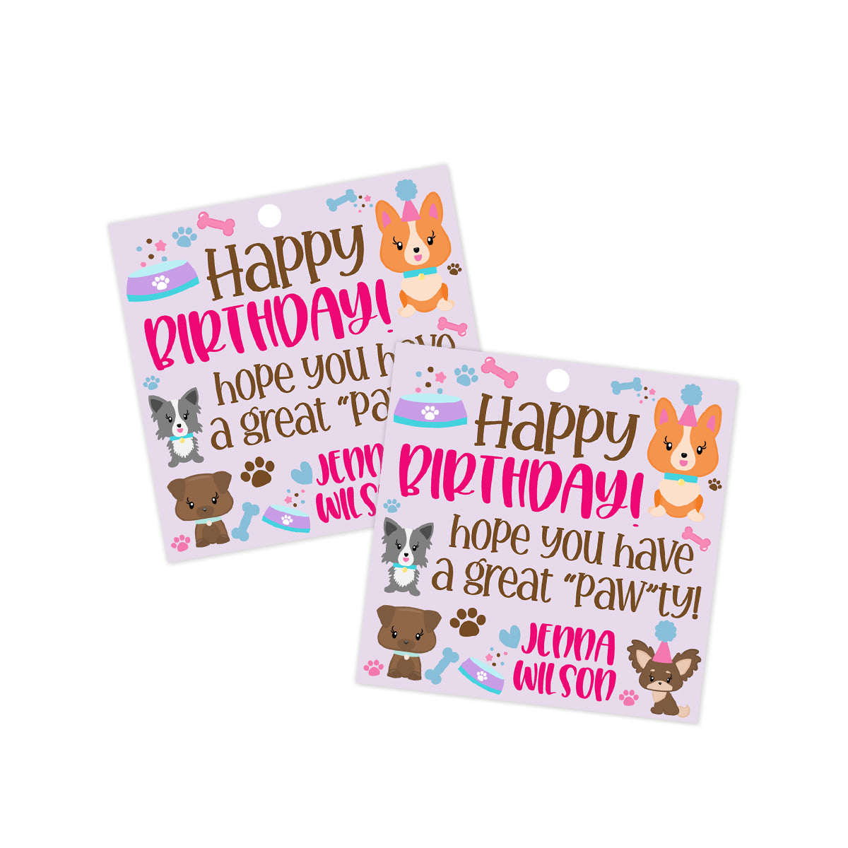 Puppy Gift Tag