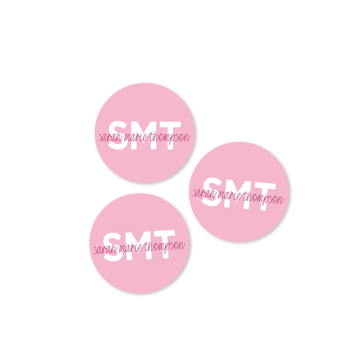 Monogram Stickers