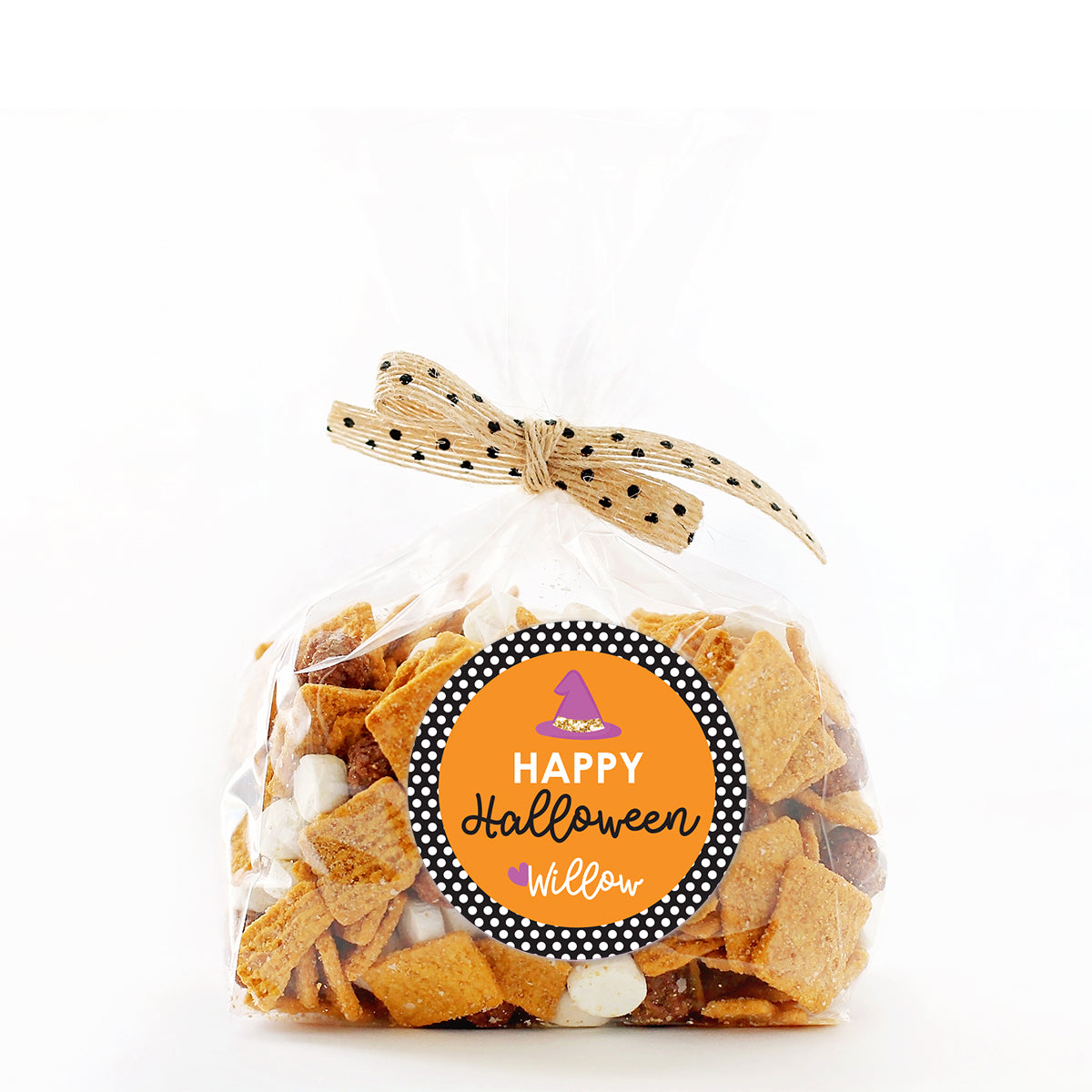 Halloween Polka Dot Stickers