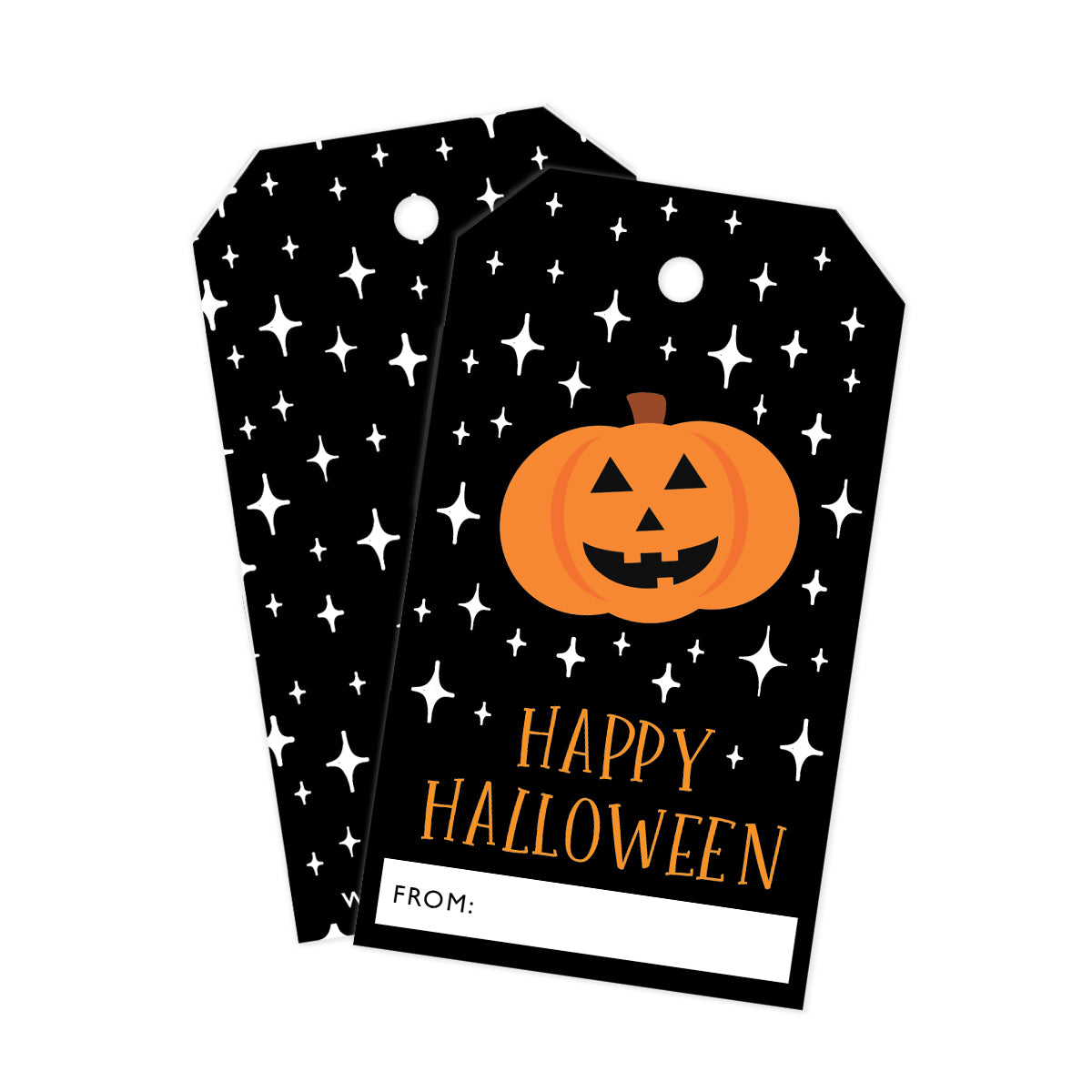Pumpkin Gift Tags