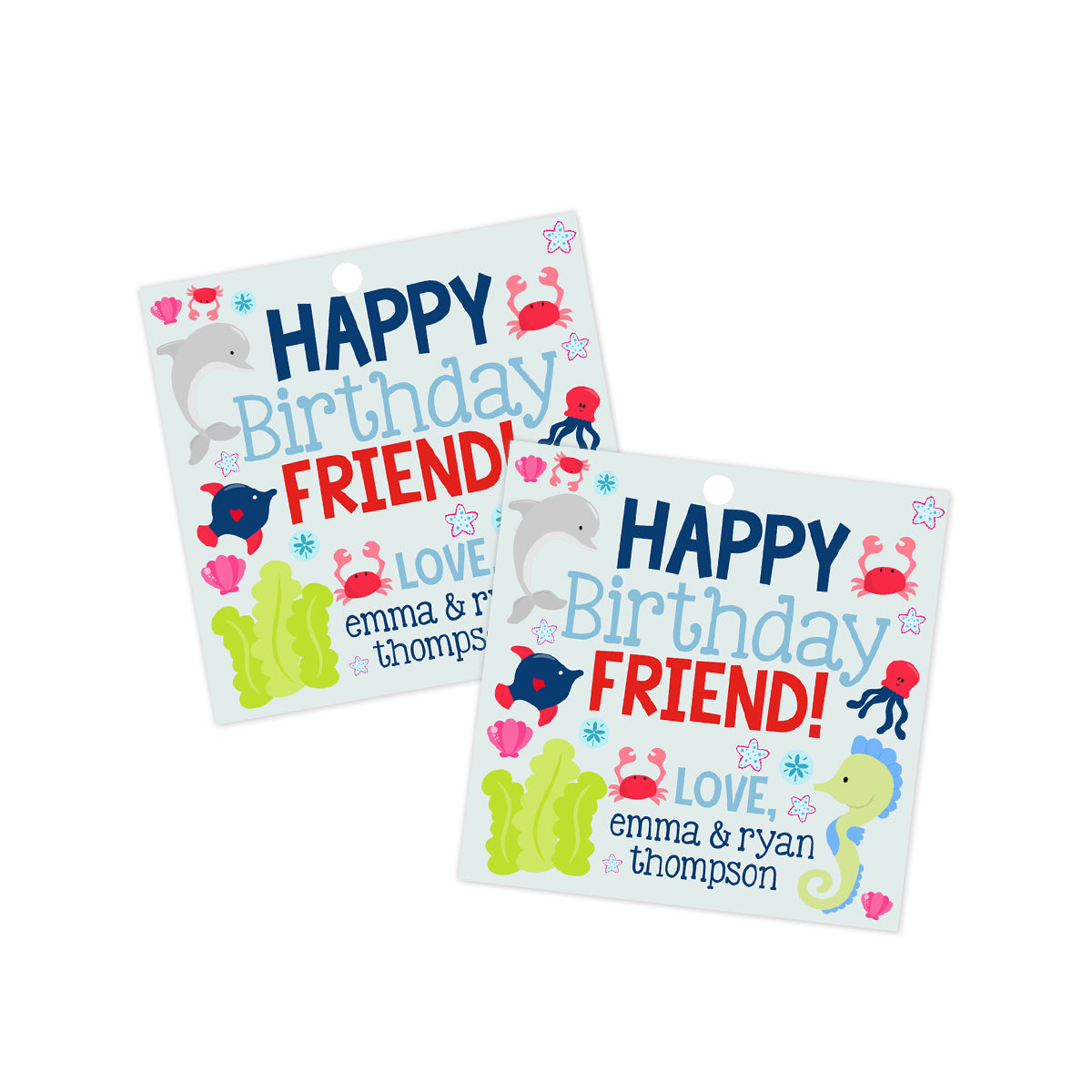 Under the Sea Gift Tag