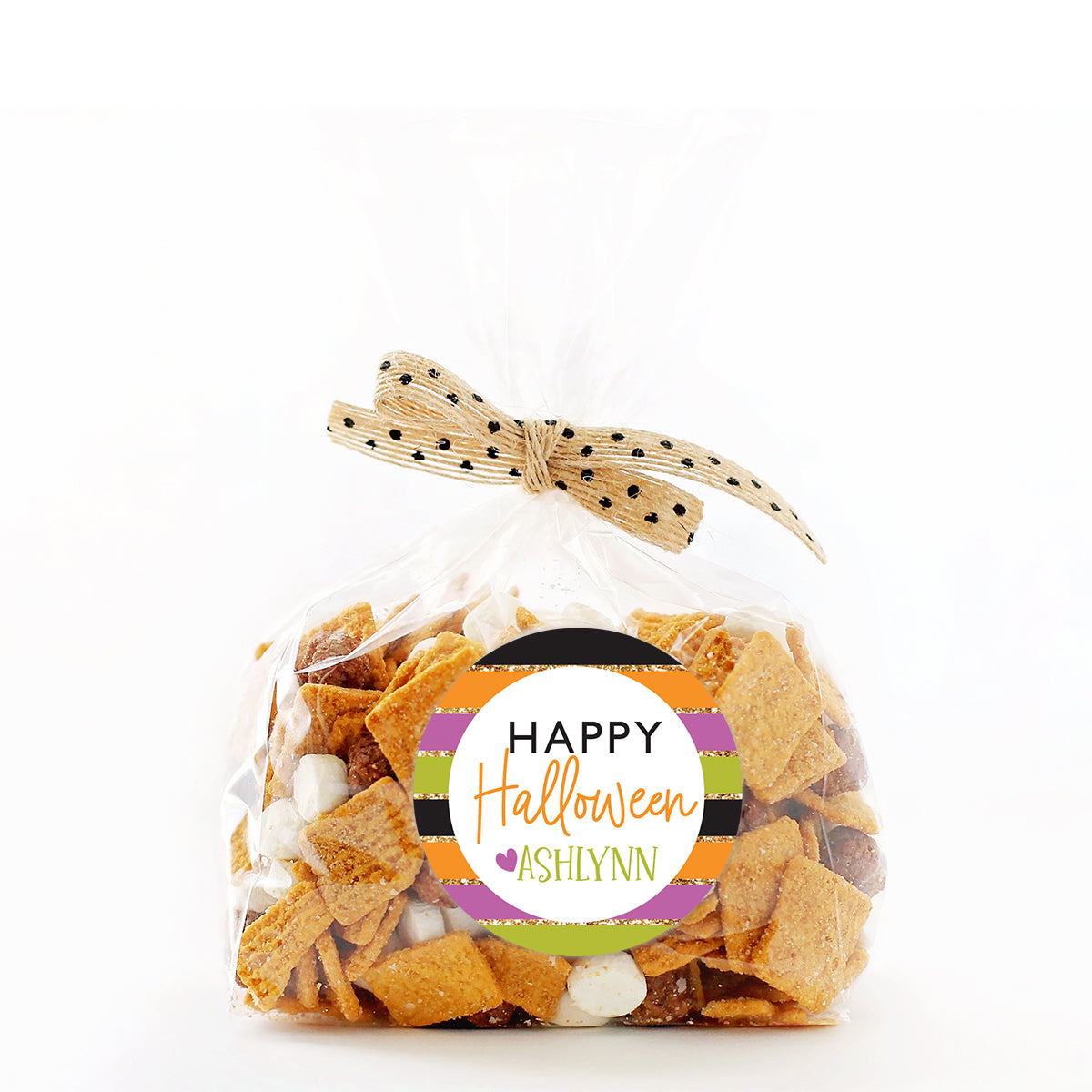 Halloween Stripe Stickers