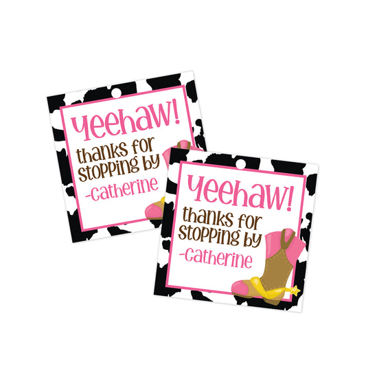 Yeehaw! Gift Tag