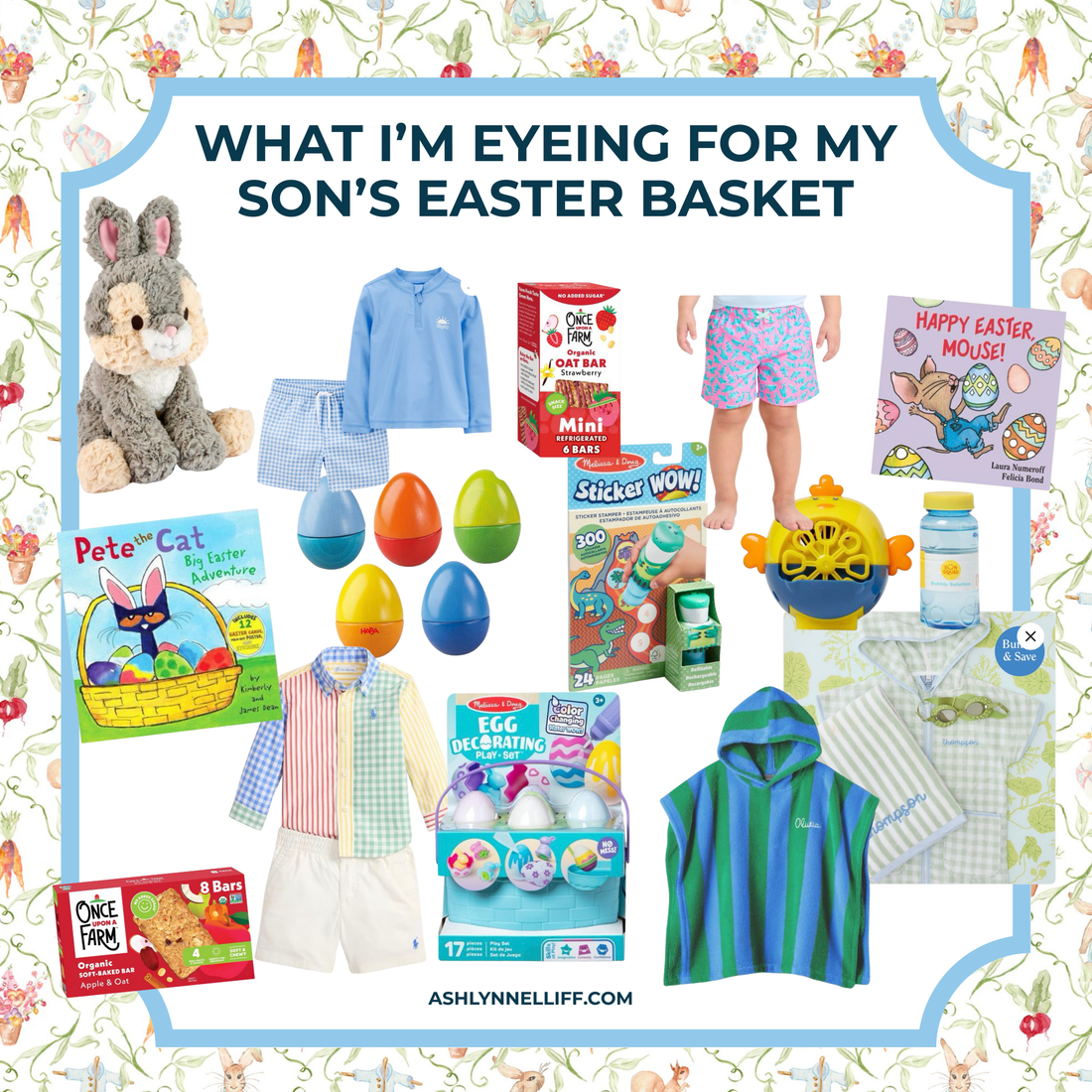 What I'm eyeing for my son's Easter Basket