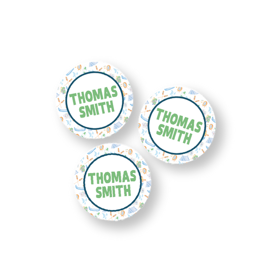 Camp Blue No. 1 Stickers
