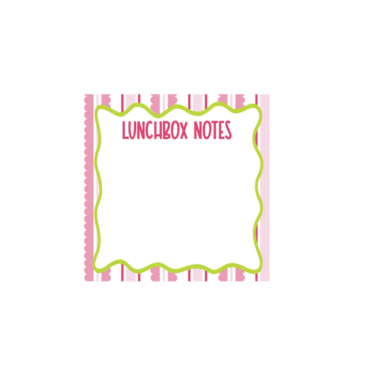 Scallop & Stripes Lunchbox Notes