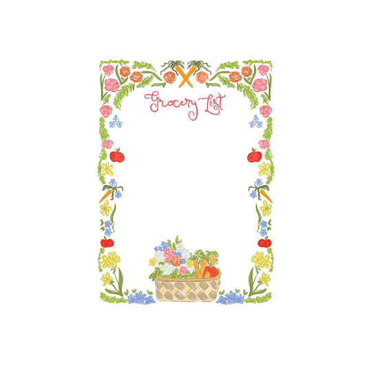 Grocery List Notepad