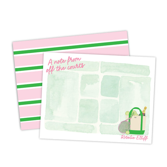 Tennis Courts Stationery