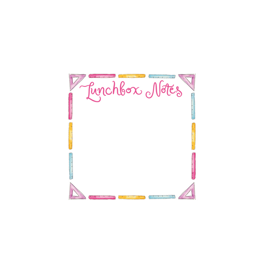 Rulers Lunchbox Notes