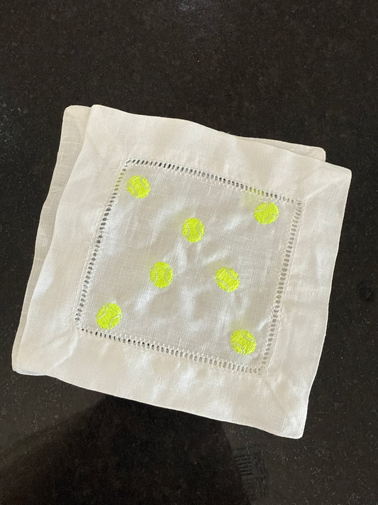 Tennis Cocktail Napkins