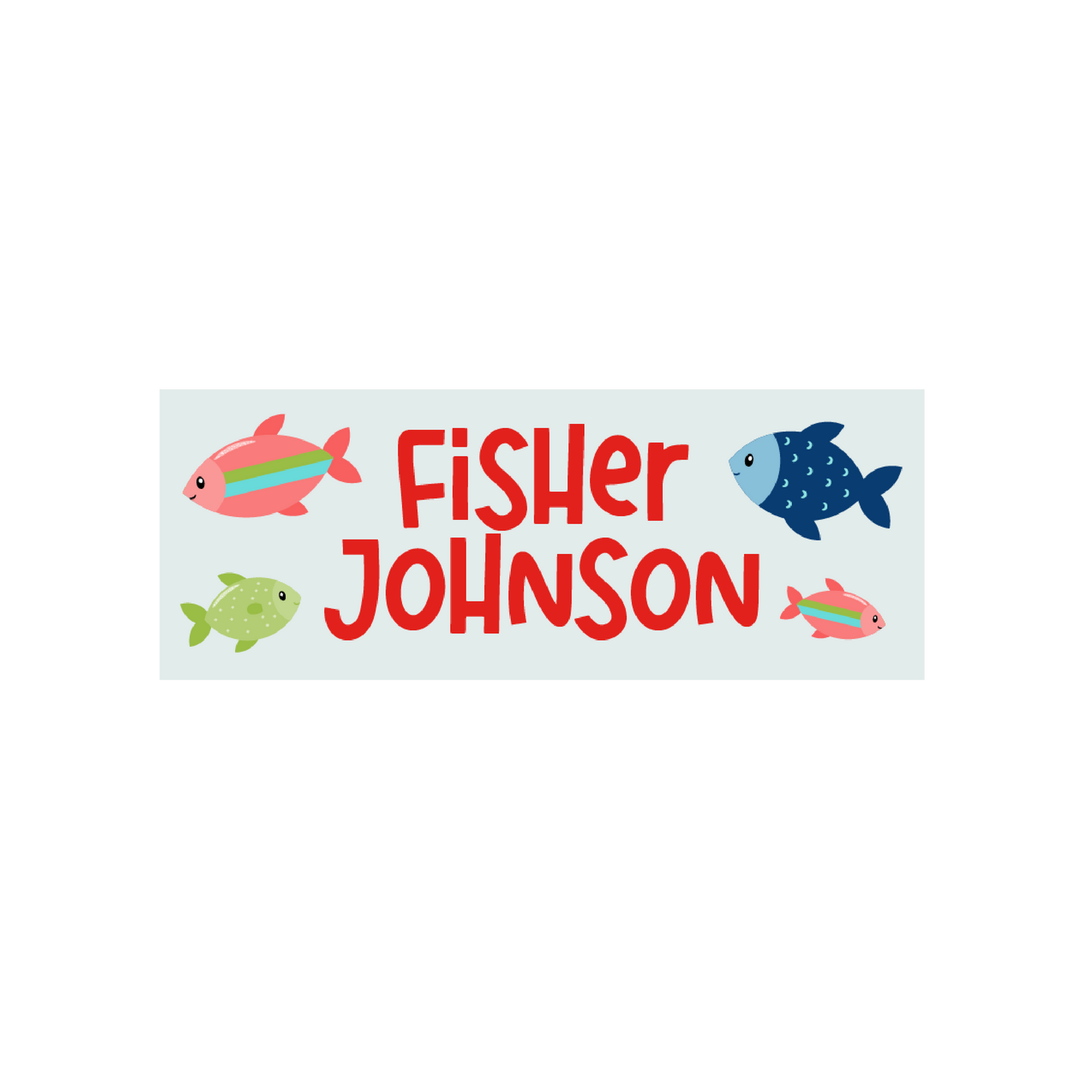 Fish Name Labels