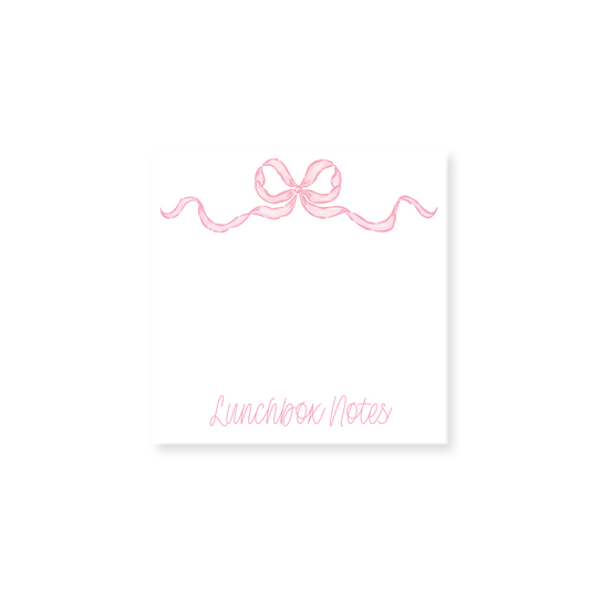 Bow Lunchbox Notes