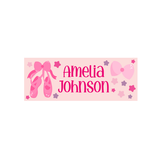 Dance Name Labels