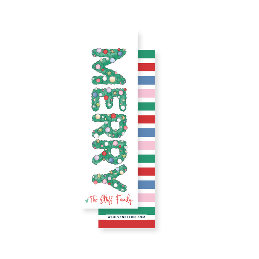 MERRY Extra Skinny Gift Tags