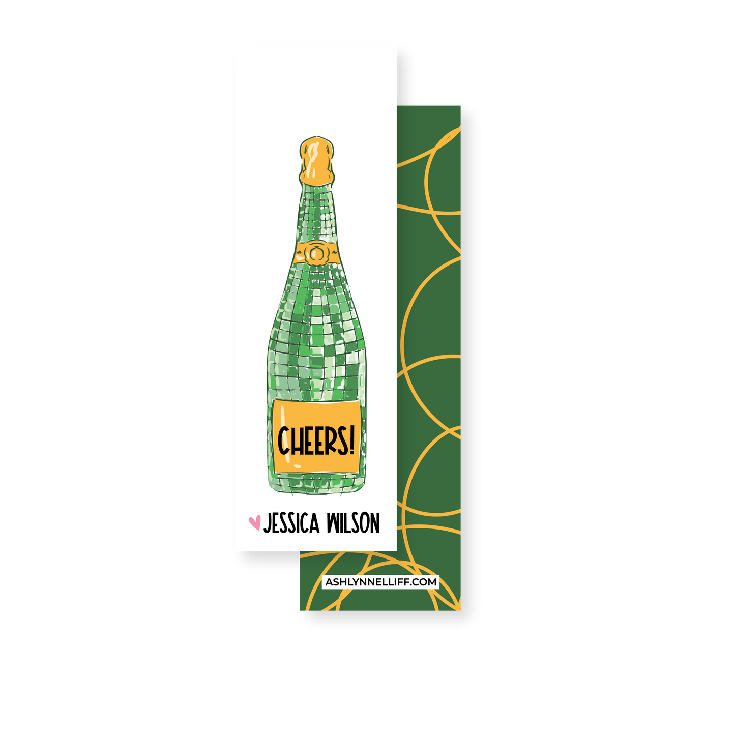 Cheers! Bottle Extra Skinny Gift Tags
