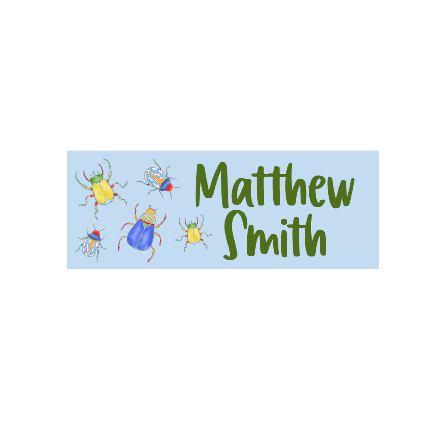 Bugs Name Labels