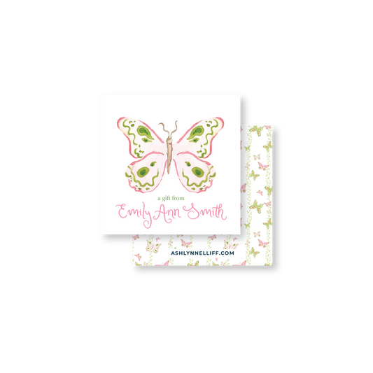 Butterfly No. 1 Gift Tag