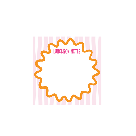 Pink Stripes Lunchbox Notes